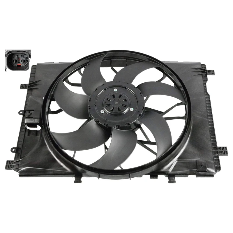 febi bilstein 107458 Radiator Fan with Frame