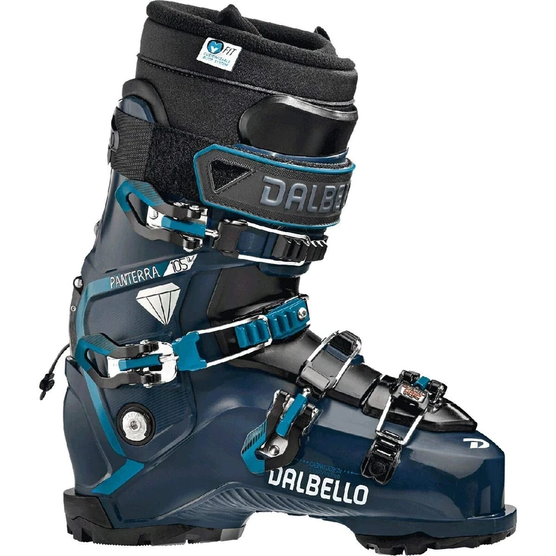 Dalbello Women's Panterra 105 W I.D. GW LS Ski Boots, Opal Blue, 27.5