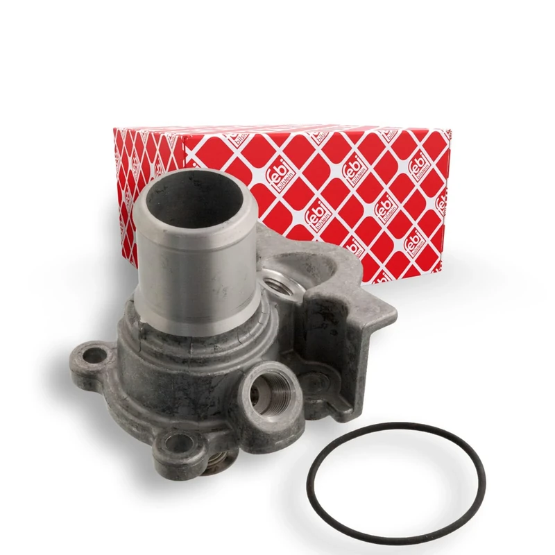 Febi Bilstein 106034 Thermostat with housing and gasket , 1 piece