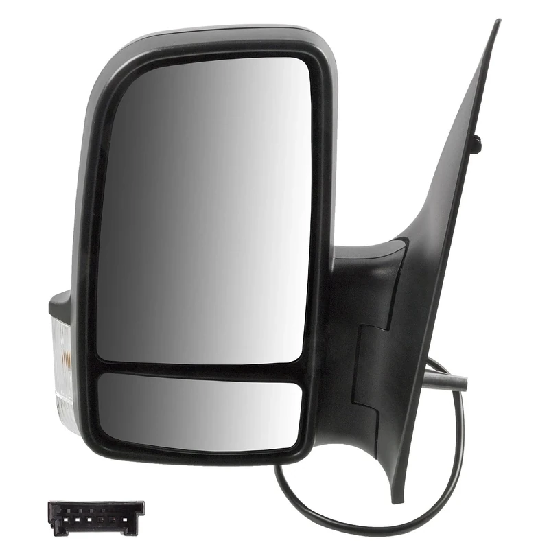 febi bilstein 101114 Mirror System Main Rear View Mirror and Wide-Angle Mirror , 1 piece