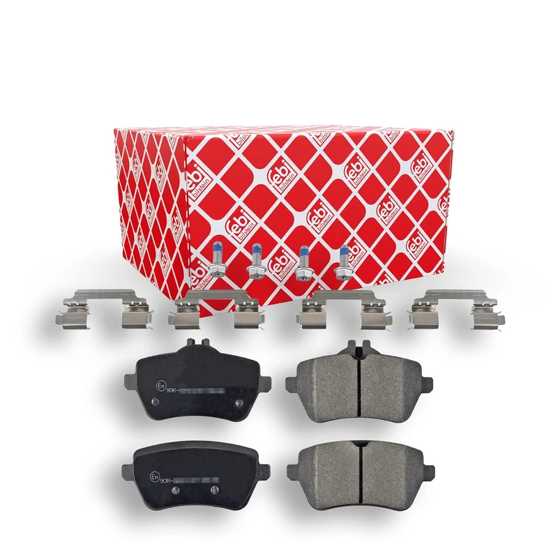 febi bilstein 116237 Brake Pad Set with fastening material, 1 unit