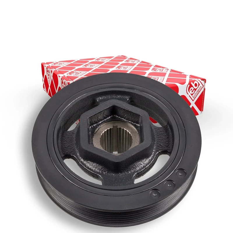 febi bilstein 107198 Pulley (decoupled) for crankshaft, 1 piece.