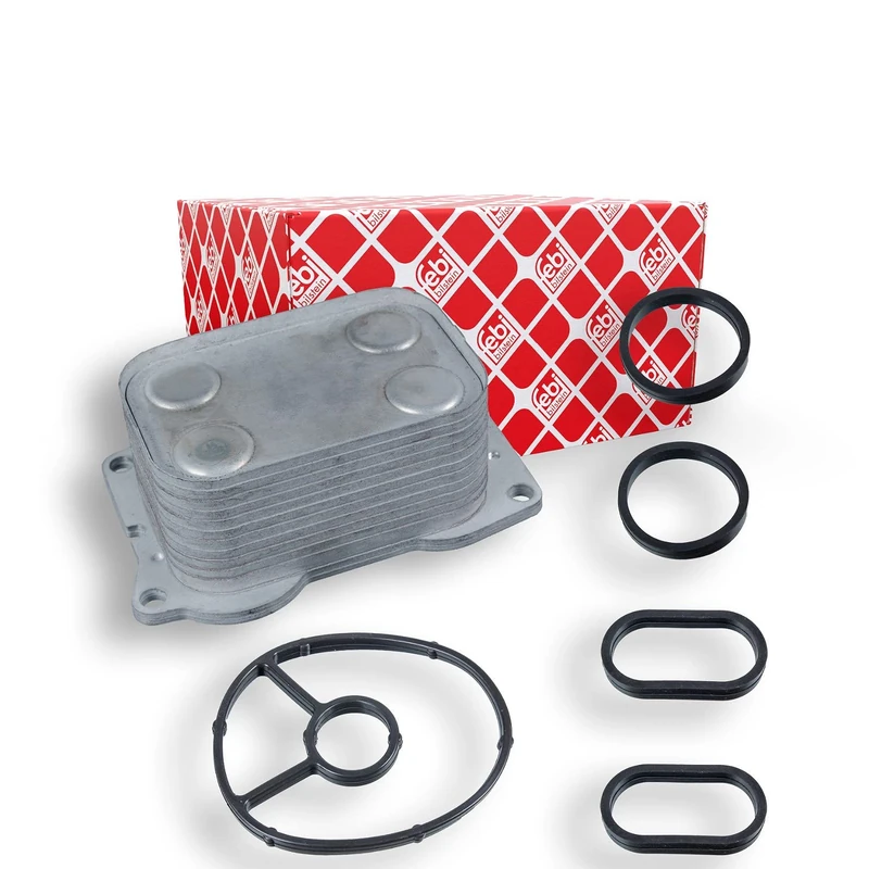 febi bilstein 107180 Oil Cooler with Seals