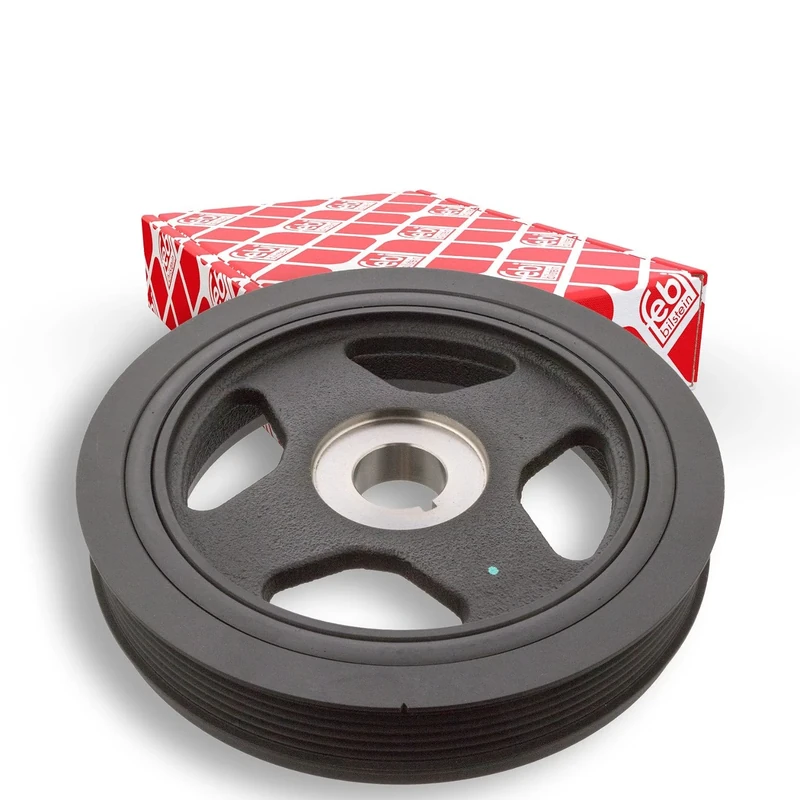 febi bilstein 104589 Pulley (decoupled) for crankshaft, 1 piece.