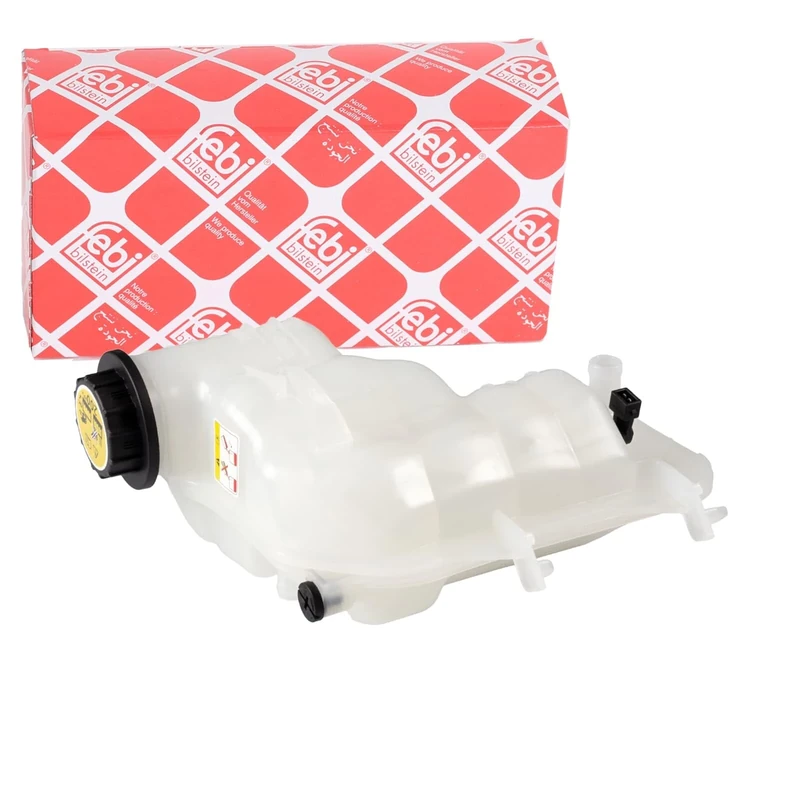 febi bilstein 107178 Radiator Compensation Tank with Lid and Sensor, Pack of 1