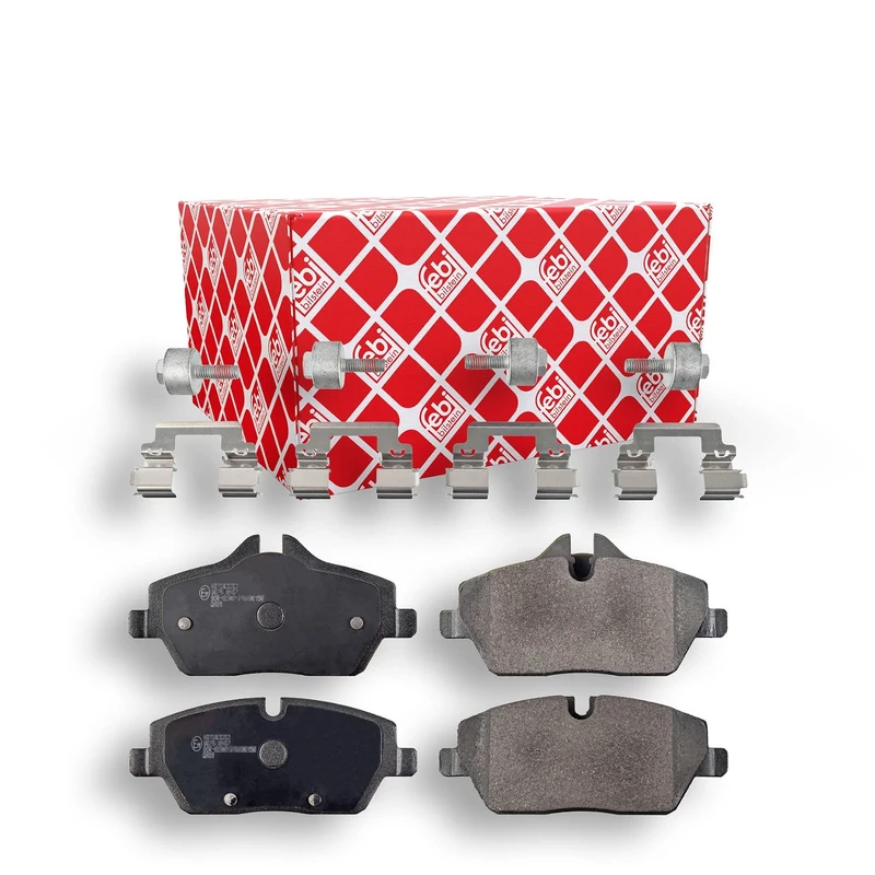 febi bilstein 116235 Brake Pad Set with fastening material, 1 unit