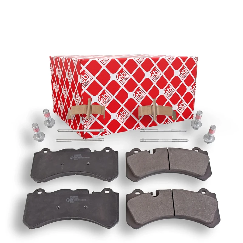 febi bilstein 16980 Brake Pad Set with fastening material, 1 unit