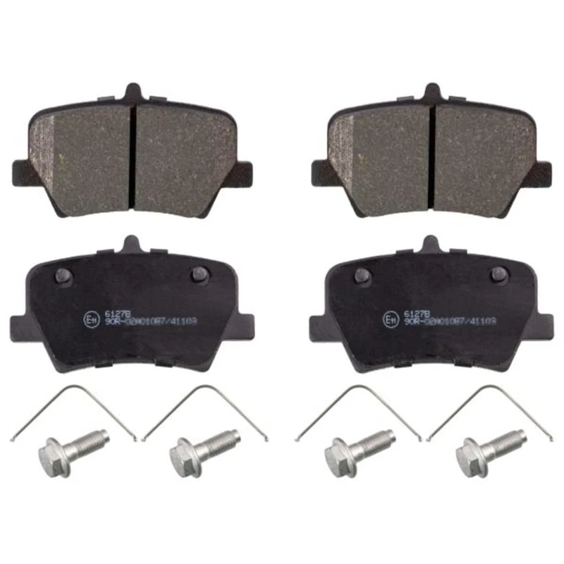 Blue Print ADF124232 brake pad set with mounting material, 1 piece