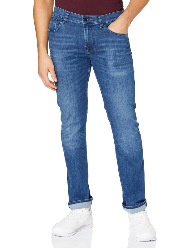 7 For All Mankind Men's Slimmy Slim Jeans - - 29 Mid Blue
