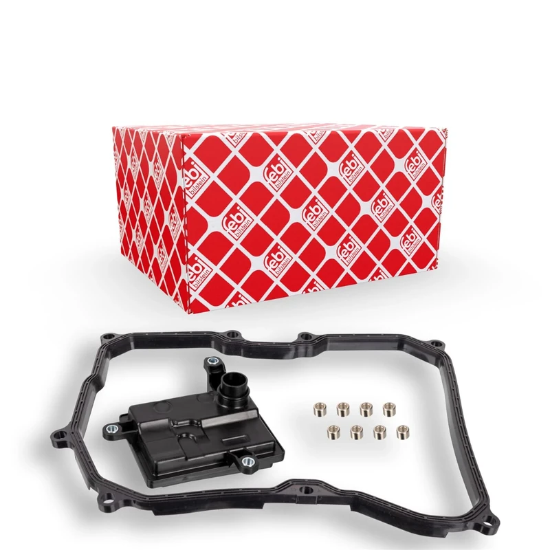 febi bilstein 107012 Transmission Oil Filter Set for automatic transmission, with oil pan gasket , 1 piece