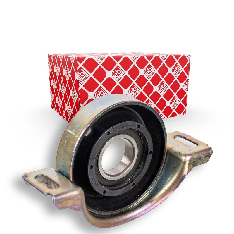 Febi Bilstein 107577 Cardan Shaft Centre Bearing with Integrated Roller Bearing, Pack of 1