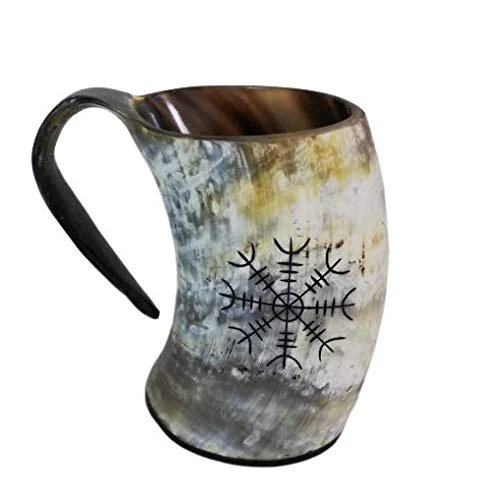 Hornerey B-05-G Horn Mug with Engraving, Buffalo