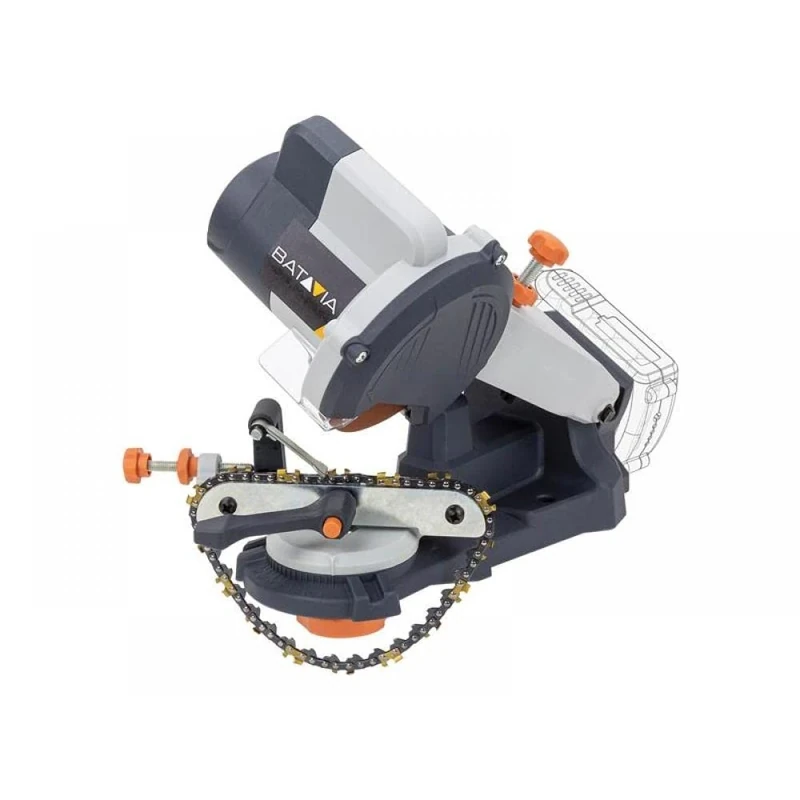 Universal Battery Chain Sharpener - 18V | Excl. Battery and Charger | MaxxPack Battery Platform