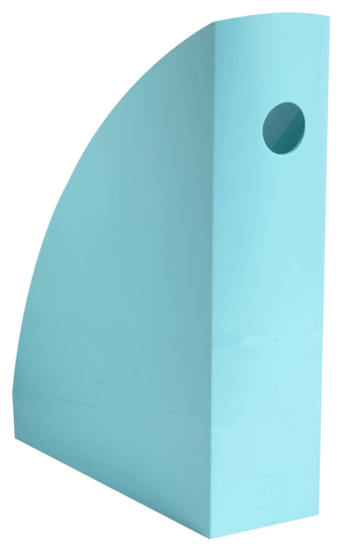 Exacompta - Ref 18263D - Aquarel Collection - MAG-CUBE Magazine File - 266 x 82 x 305mm in Size, Suitable for A4 Documents, Large Capacity - Pastel Green (Pack of 6)