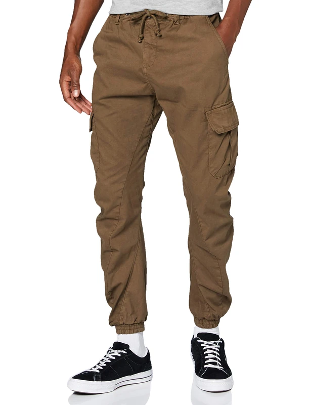 Urban Classics Men's Cargo Jogging Pants Trouser, Darkground, 4XL