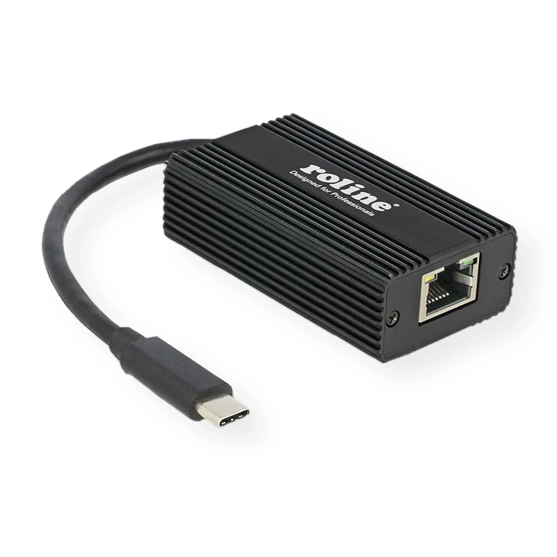 ROLINE USB 3.2 Gen 2 to 2.5 Gigabit Ethernet Converter - Image 1