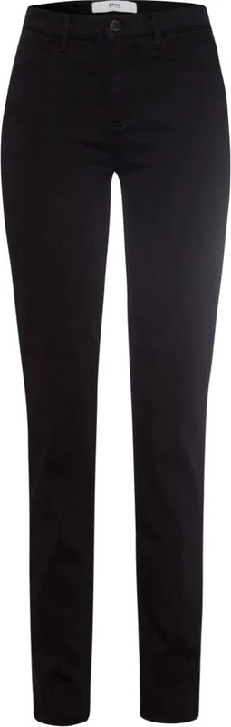 BRAX Women's Style Shakira in Innovative Denim Quality, Five-Pocket Jeans, Clean Black, 32W x 30L