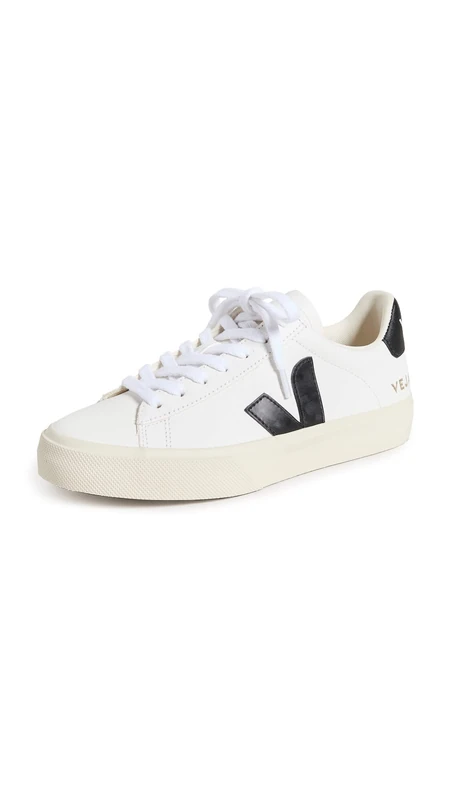 Veja Campo Sneaker - Extra-White Platine Chrome-Free Leather