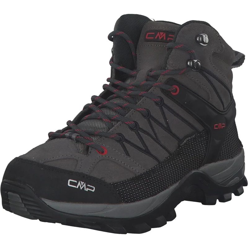 CMP Rigel Mid Trekking Shoes Wp Graffite-Antracite UK 8