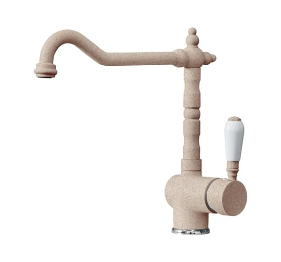 Kitchen Mixer Plados Single Lever MIXOLD Old Fashion with Swivel spout and Side Lever - Oats