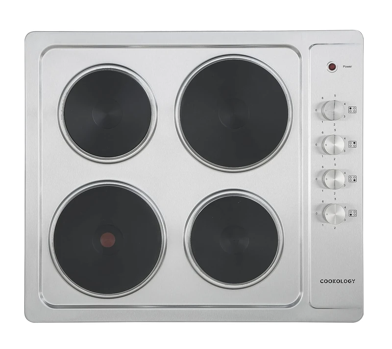 Cookology SEP601SS 60cm Stainless Steel Hob - 4 Zones, 6 Temps