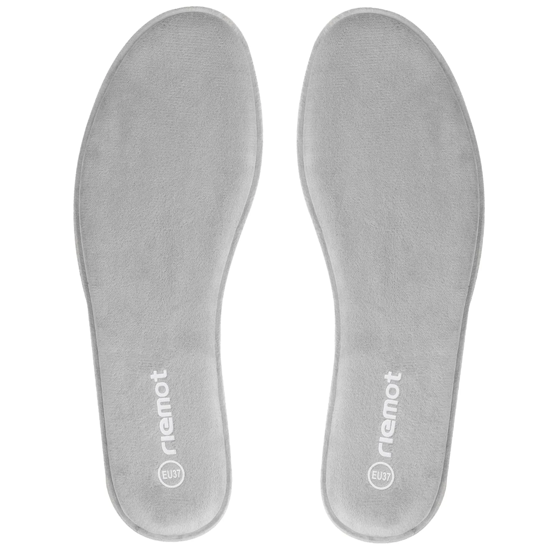 riemot Memory Foam Insoles for Men and Women,Replacement Shoe Inserts for Sports Shoes,Trainers,Sneakers,Work Boots and Walking Shoes,Comfort,Cushioning Grey Women 5 UK/38 EU