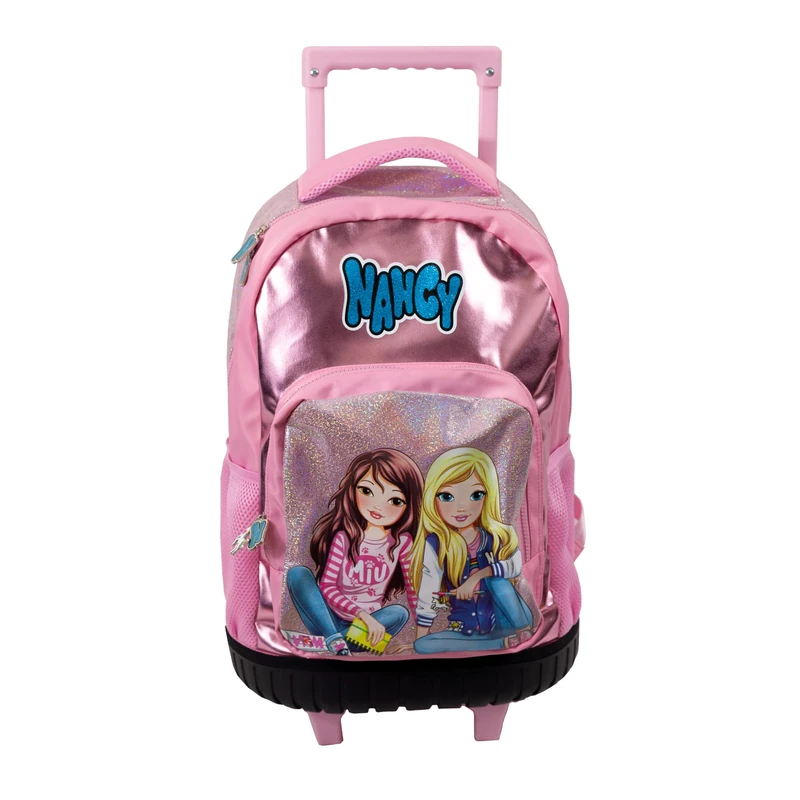Nancy 700016027, Premium School Trolley Backpack Starting from 3 years Unisex Children, Pink - Image 1
