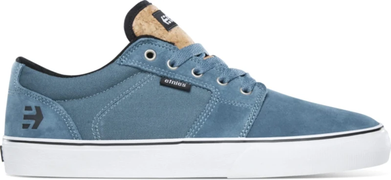Etnies Men's Barge LS Skate Shoe, Blue/White, 6 UK