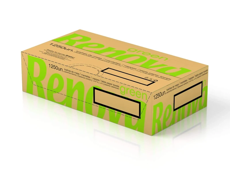 RENOVA Single Paper Tablecloths - 1,250 Tablecloths 30 x 45 cm