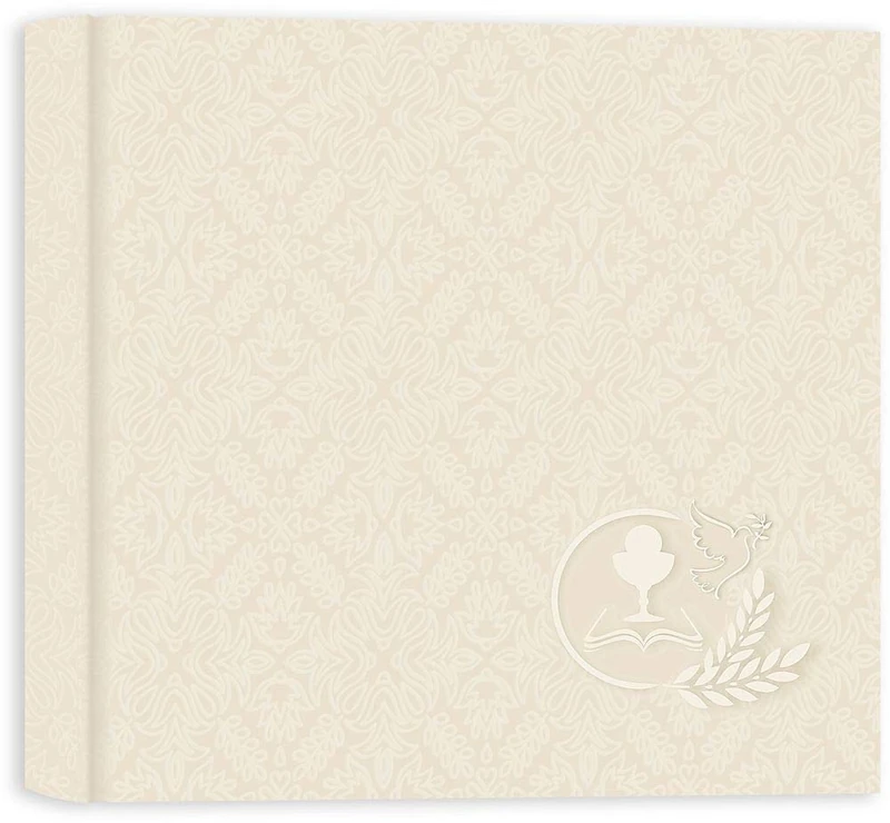 Zep Photo Album for Paste Photos, Communion Theme, Medium Size, 20 Pages, Paper Material