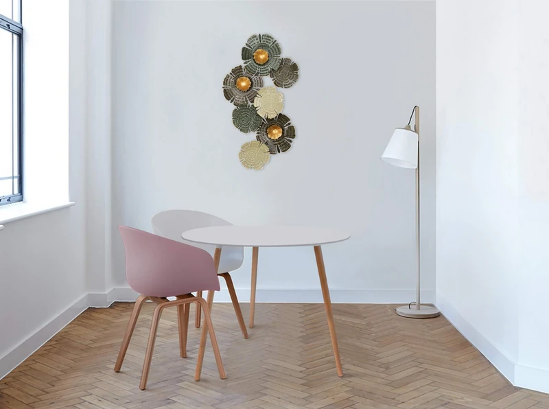 Homemania Wall Decoration, Metal, Multicoloured - Image 1