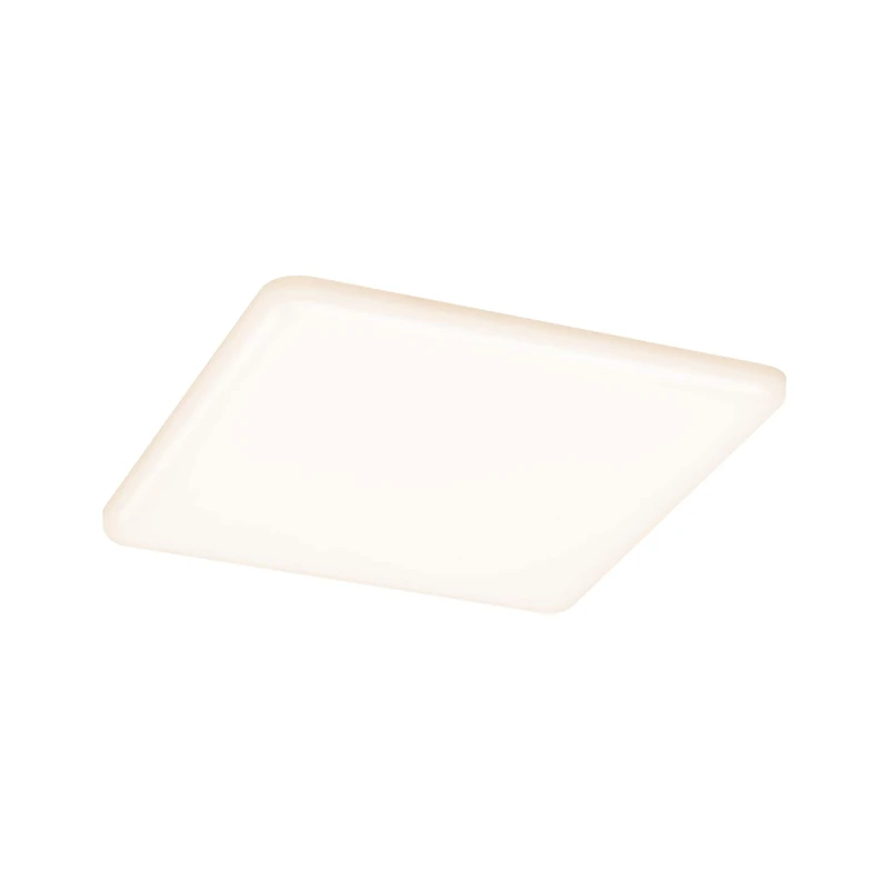 Paulmann 93061 Veluna VariFit LED panel recessed luminaire IP44 3-step dim 185x185mm rectangular incl. 1x17W ceiling luminaire satin plastic 3000K