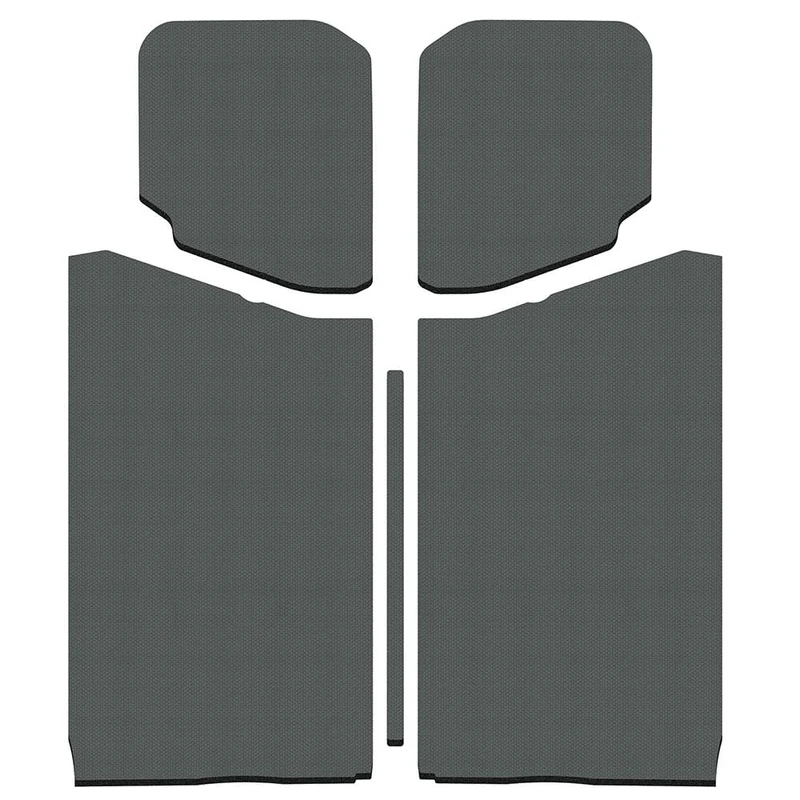 Design Engineering 50189 Grey Boom Mat Sound Deadening Headliner Compatible with 2-Door Jeep Wrangler JL (2018-up)
