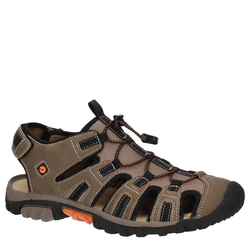 Hi-Tec Male Cove Sport Sandal, Taupe, 8