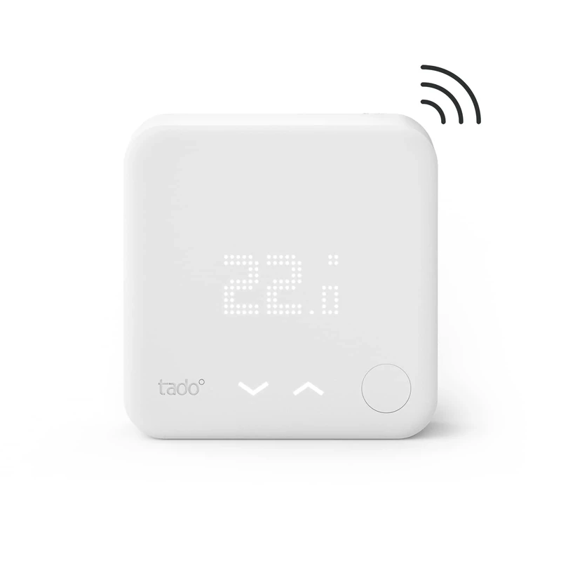 tado° Wireless Temperature Sensor - Add-On For Smart Radiator Thermostats, Easy Diy installation