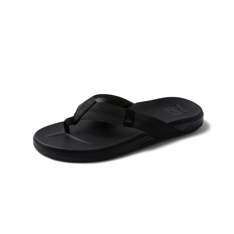 Reef Men's Cushion Bounce Phantom Flip-Flop, Black, 15 UK