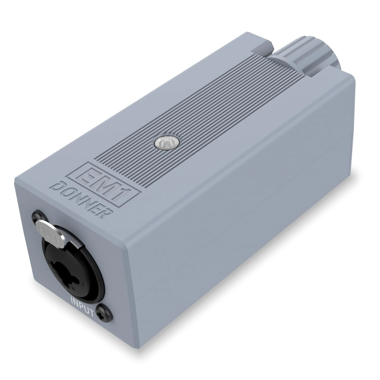 Donner EM1 Rechargeable Portable Personal in-Ear Monitor Amplifier Analog Headphone Amplifier Stereo Headphone Earphone Amp Volume Control Audio Booster with XLR and TRS Input 3.5mm Output Jack