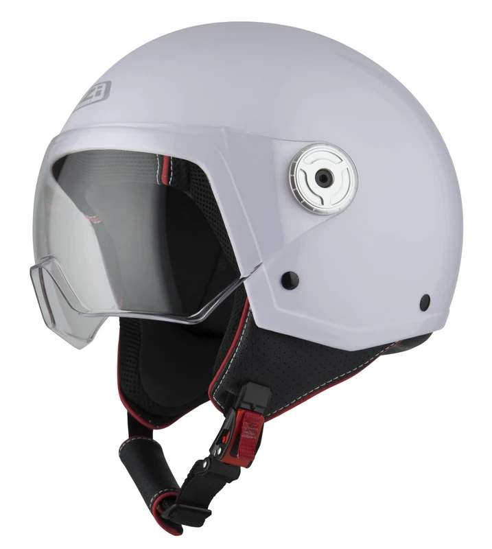 NZI Vintage 3 Helmet, Genderless, Unisex, 150326A284, Pearl White, XXS - Image 1