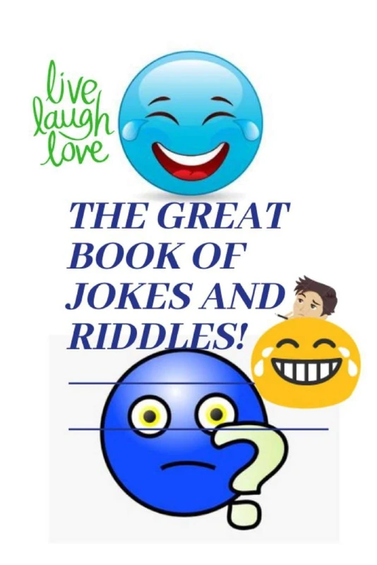 THE GREAT BOOK OF JOKES AND RIDDLES!: 6X9, Joke book, riddle book, jokes and riddles