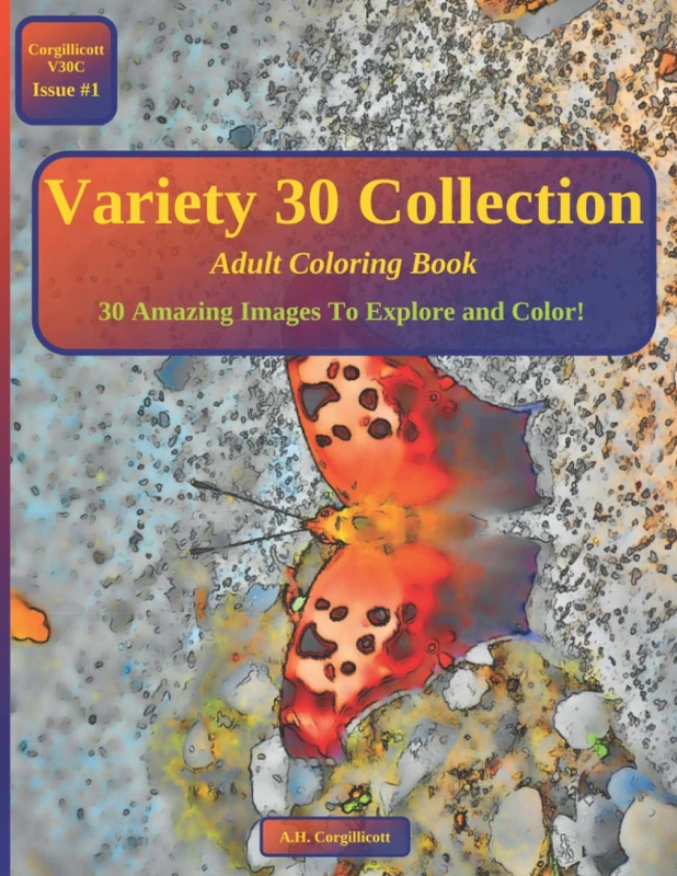 Variety 30 Collection: Adult Coloring Book - Image 1