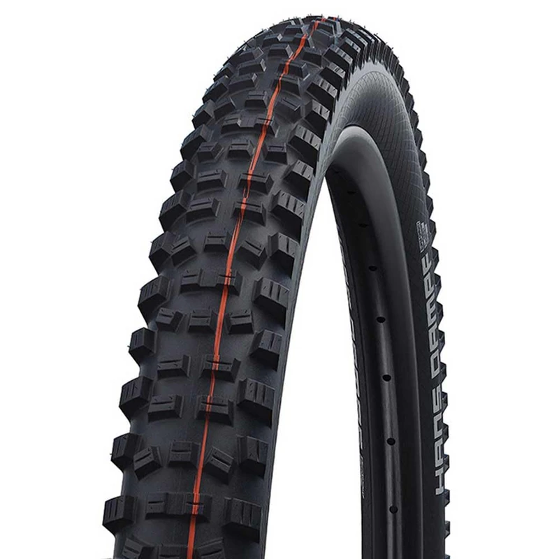 Schwalbe Unisex's HANS DAMPF Evo, Super Gravity, TLE Tyres, Black, 60-622, 11601109.01