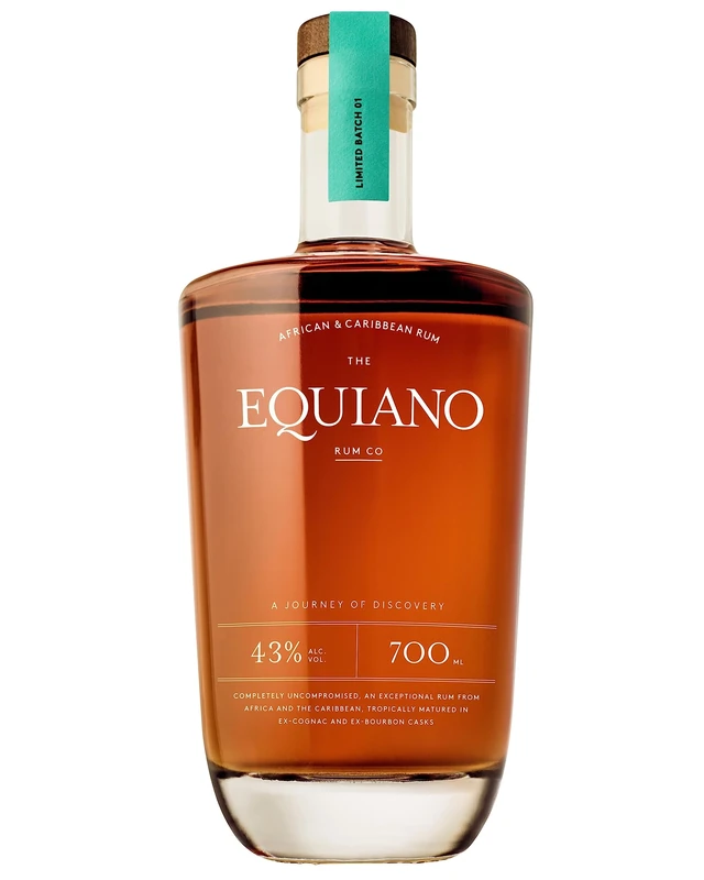 Equiano Original Dark Rum - 70cl - The World's First African & Caribbean Rum - Multi Award Winning - The Perfect Session Rum - Special Dark Rum Gift