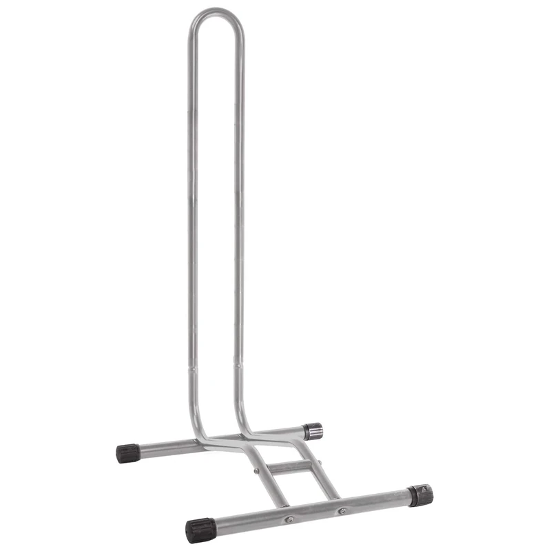 M-Wave Unisex - Adult Easystand Premium Bike Holder, Stainless Steel, 12-29 Inch to 2.50 Inch Tyre Width, Silver