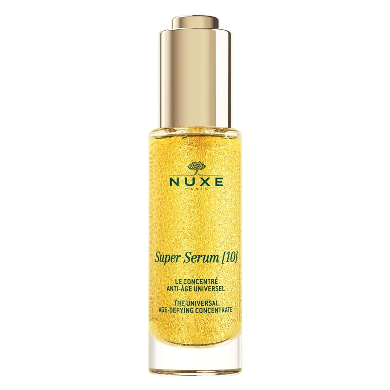 Nuxe Super Serum 30ml, Anti Ageing Face Serum, With Hyaluronic Acid & Botanical Oils to Smooth Wrinkles & Fade Dark Spots, Skin-Loving Vegan Formula