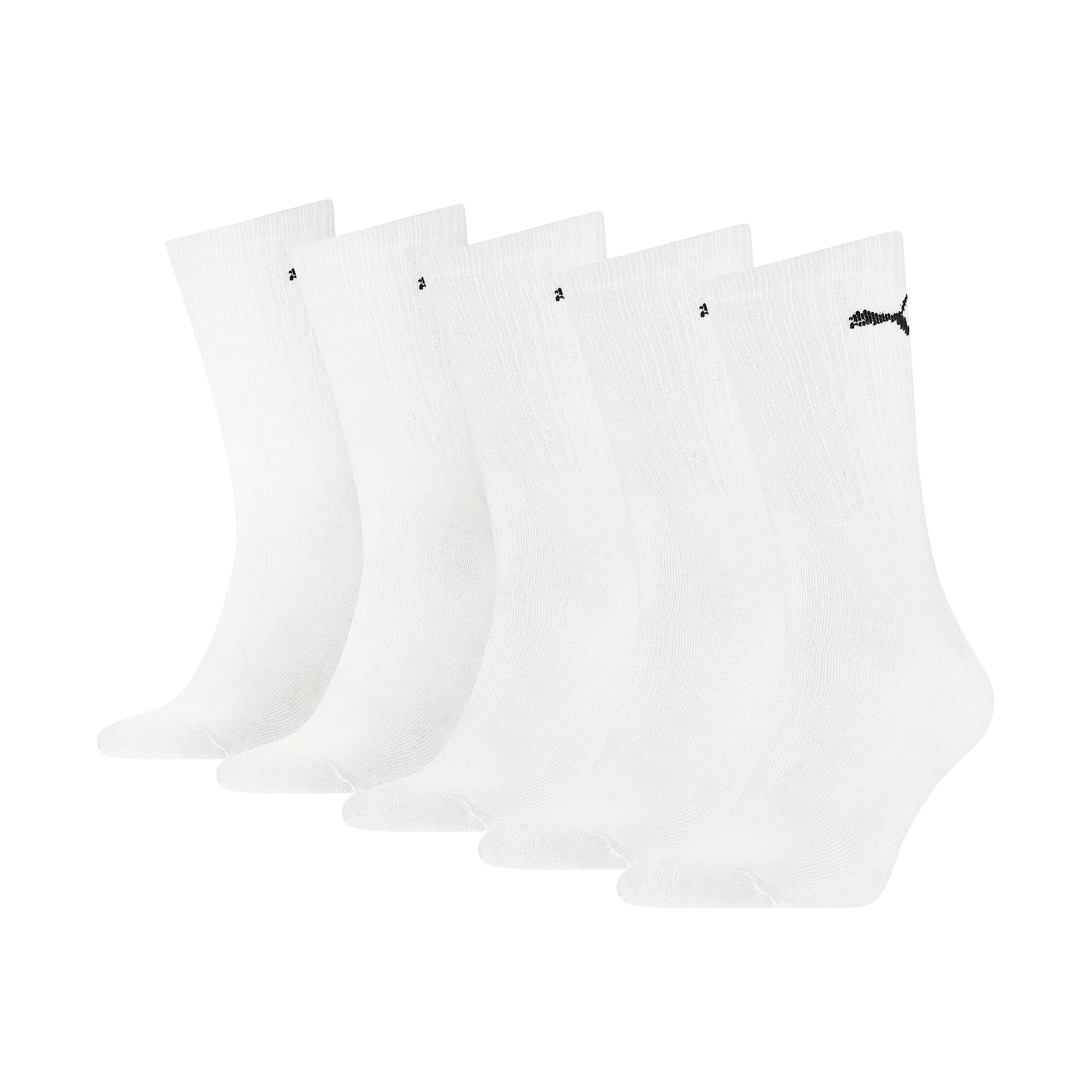 PUMA Unisex Crew Sock, White, 9-11 UK