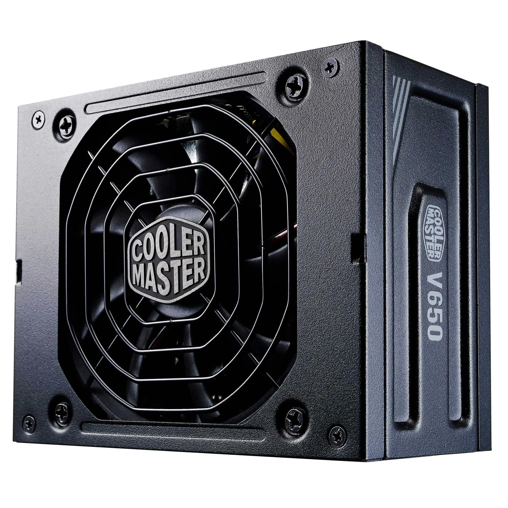 Cooler Master V650 SFX Gold, UK Plug - 650W 80 PLUS Gold, Fully Modular Power Supply Unit, SFF/mini-ITX PSU, Quiet 92mm FDB Fan, Semi-Fanless Mode, SFX-to-ATX Bracket, 10-Year Warranty - 650W