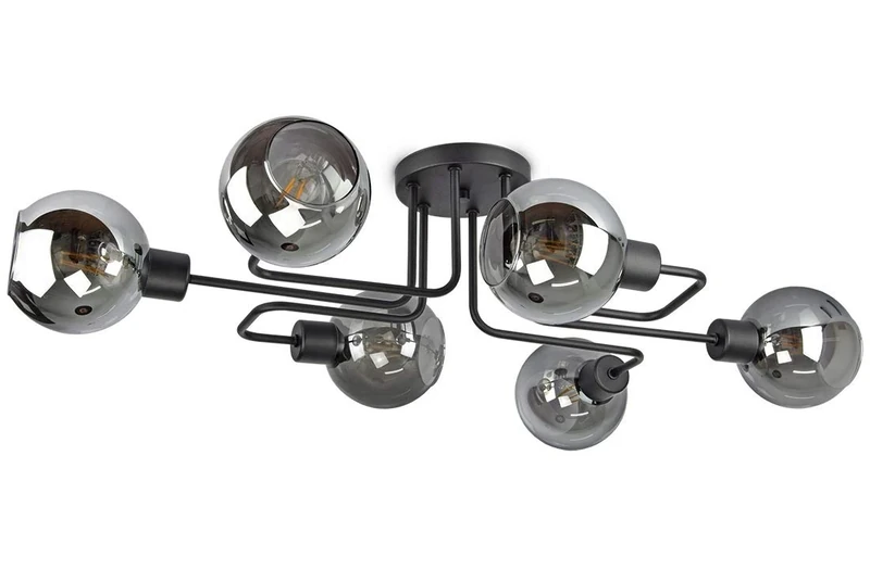 FKL DESIGN Home Deco Ceiling lamp, Pendant lamp, Hanging lamp, Wall lamp, Table lamp, Pendant Light, Ball, Black, Gray, White lamp from Series 830 Different Versions (EK6)