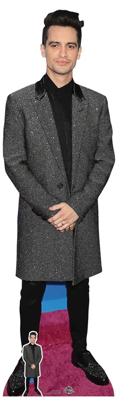 CS853 Brendon Urie Lifesize Cardboard Cutout with Free Mini Cardboard Cutout - Image 1