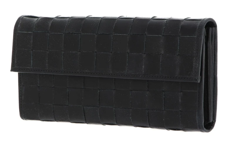 BREE Plain Obra SLG 173 Billfold, Black, One Size