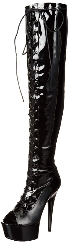 Ellie Shoes Women's 609-zoelle Fashion Boot, Black, 9 UK